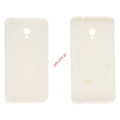 Γνήσιο καπάκι μπαταρίας Alcatel OT 5045 PIXI 4 White σε λευκό χρώμα Γνήσιο καπάκι μπαταρίας Alcatel OT 5045 PIXI 4 White σε λευκό χρώμα