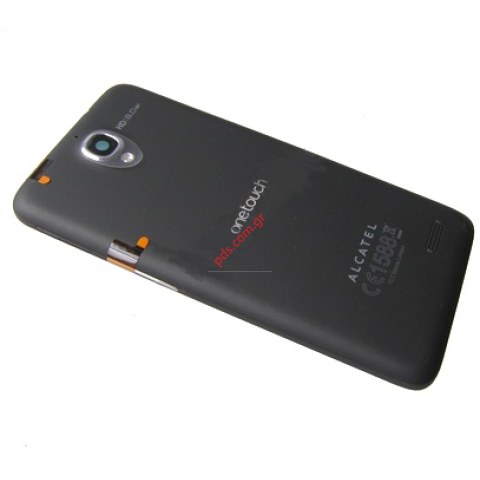 Γνήσιο καπάκι μπαταρίας Alcatel OT 6030 One Touch Idol Black σε μαύρο χρώμα Γνήσιο καπάκι μπαταρίας Alcatel OT 6030 One Touch Idol Black σε μαύρο χρώμα