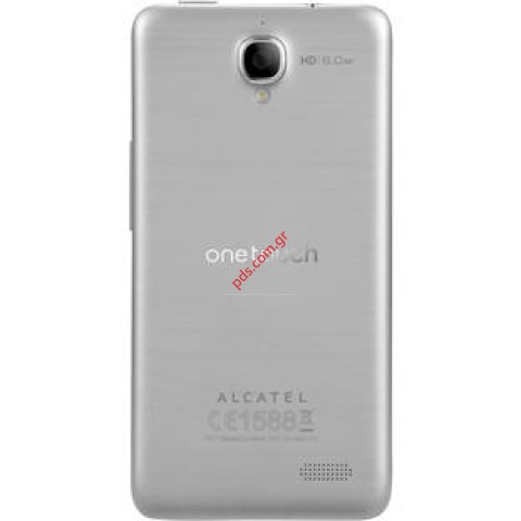 Γνήσιο καπάκι μπαταρίας Alcatel OT 6030 One Touch Idol Silver σε ασημί χρώμα Γνήσιο καπάκι μπαταρίας Alcatel OT 6030 One Touch Idol Silver σε ασημί χρώμα