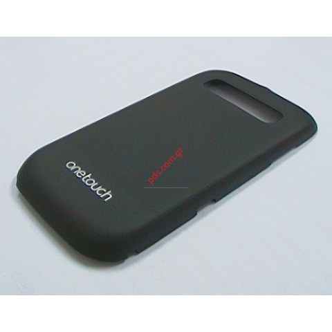 Γνήσιο καπάκι μπαταρίας Alcatel OT 903 Black σε μαύρο χρώμα