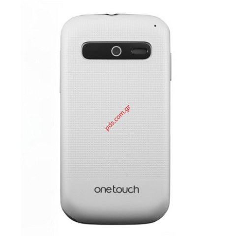 Γνήσιο καπάκι μπαταρίας Alcatel OT 903 White σε λευκό χρώμα