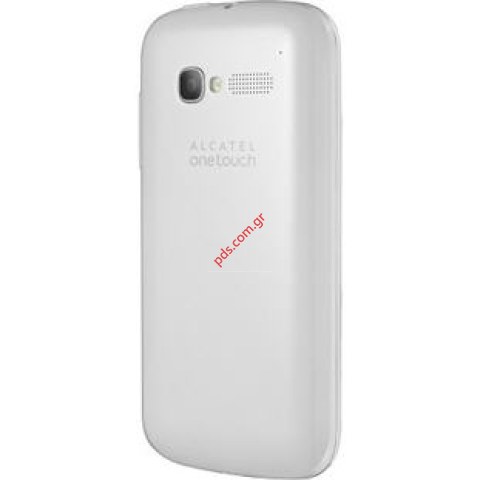 Γνήσιο καπάκι μπαταρίας Alcatel PoP C5 OT 5036D White σε λευκό χρώμα