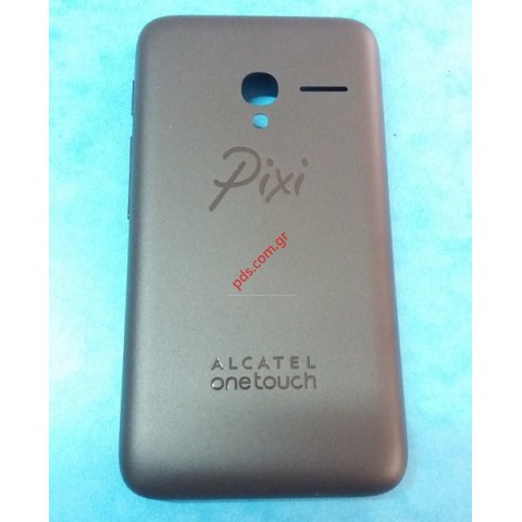 Γνήσιο καπάκι μπαταρίας Black Alcatel OT 4013X One Touch Pixi 3 (4.0 inch), OT 4013D One Touch Pixi 3 4.0 Dual SIM σε μαύρο χρώμα