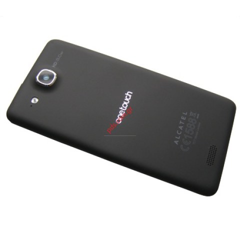 Γνήσιο καπάκι μπαταρίας Black Alcatel OT 6033 One Touch Idol Ultra σε μαύρο χρώμα Γνήσιο καπάκι μπαταρίας Black Alcatel OT 6033 One Touch Idol Ultra σε μαύρο χρώμα