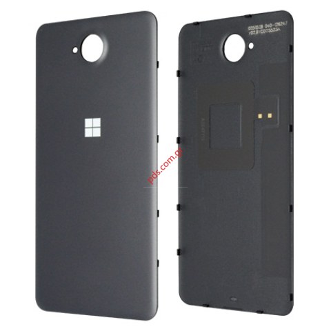 Γνήσιο καπάκι μπαταρίας Black Microsoft Lumia 650, Lumia 650 Dual SIM σε μαύρο χρώμα