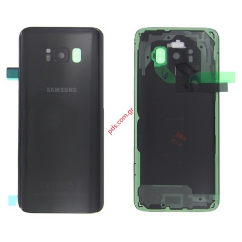 Γνήσιο καπάκι μπαταρίας Black Samsung SM-G950F Galaxy S8 σε μαύρο χρώμα