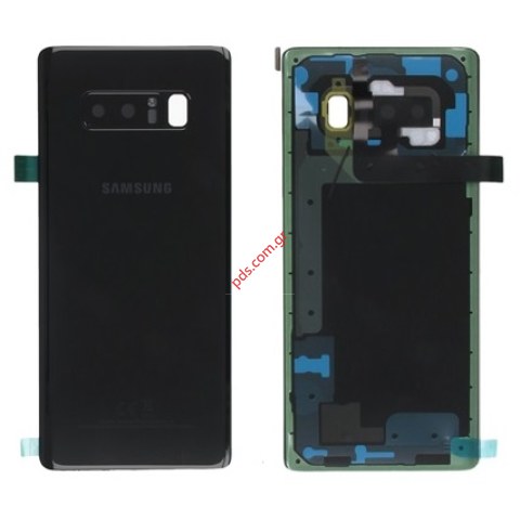 Γνήσιο καπάκι μπαταρίας Black Samsung SM-N950FD Galaxy Note 8 (1 SIM) σε μαύρο χρώμα Γνήσιο καπάκι μπαταρίας Black Samsung SM-N950FD Galaxy Note 8 (1 SIM) σε μαύρο χρώμα