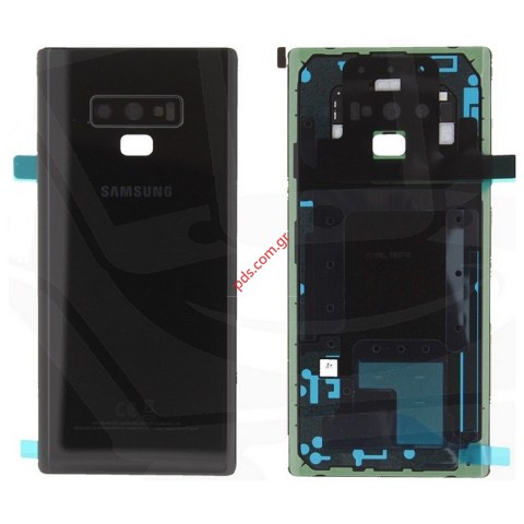 Γνήσιο καπάκι μπαταρίας Samsung Galaxy Note 9 SM-N960 Mignight Black σε μαύρο χρώμα ORIGINAL 