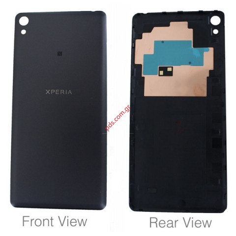 Γνήσιο καπάκι μπαταρίας Black Sony Xperia E5 F3311, F3313 σε μαύρο χρώμα