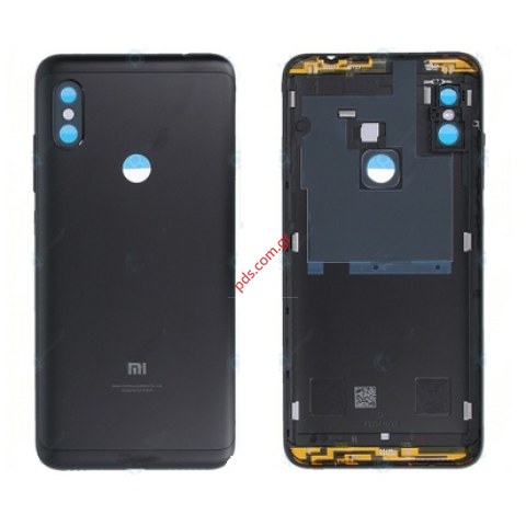 Γνήσιο καπάκι μπαταρίας Black Xiaomi Redmi Note 6 Pro σε μαύρο χρώμα Γνήσιο καπάκι μπαταρίας Black Xiaomi Redmi Note 6 Pro σε μαύρο χρώμα