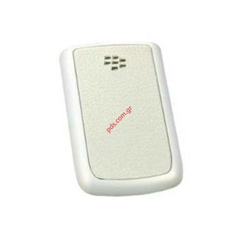 Γνήσιο καπάκι μπαταρίας BlackBerry 9700 Bold Leather white