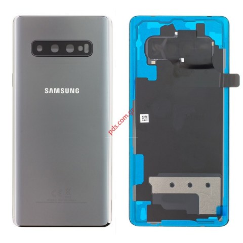 Γνήσιο καπάκι μπαταρίας Ceramic Black Samsung G975 Galaxy S10 Plus (Service Pack) σε μαύρο χρώμα Γνήσιο καπάκι μπαταρίας Ceramic Black Samsung G975 Galaxy S10 Plus (Service Pack) σε μαύρο χρώμα