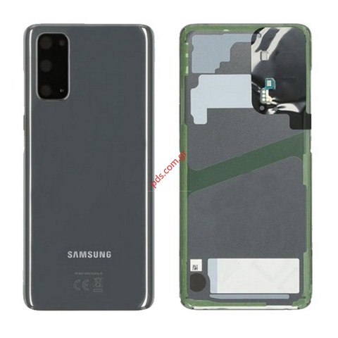 Γνήσιο καπάκι μπαταρίας Cosmic Grey Samsung G980 Galaxy S20 4G σε γκρί χρώμα ORIGINAL Γνήσιο καπάκι μπαταρίας Cosmic Grey Samsung G980 Galaxy S20 4G σε γκρί χρώμα ORIGINAL
