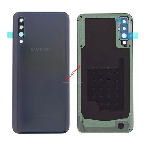 Γνήσιο καπάκι μπαταρίας cover Samsung A505 Galaxy A50 Black (Service Pack) σε μαύρο χρώμα Γνήσιο καπάκι μπαταρίας cover Samsung A505 Galaxy A50 Black (Service Pack) σε μαύρο χρώμα