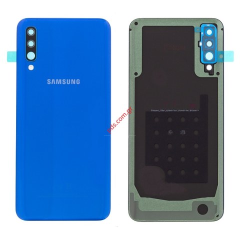 Γνήσιο καπάκι μπαταρίας cover Samsung A505 Galaxy A50 Blue (Service Pack) σε μπλέ χρώμα Γνήσιο καπάκι μπαταρίας cover Samsung A505 Galaxy A50 Blue (Service Pack) σε μπλέ χρώμα