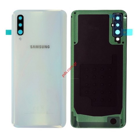 Γνήσιο καπάκι μπαταρίας cover Samsung A505 Galaxy A50 White (Service Pack) σε λευκό χρώμα Γνήσιο καπάκι μπαταρίας cover Samsung A505 Galaxy A50 White (Service Pack) σε λευκό χρώμα