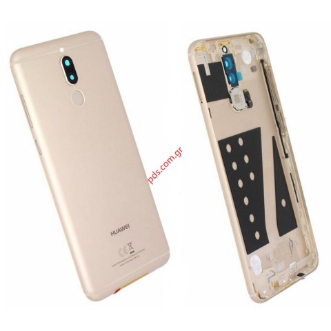 Γνήσιο καπάκι μπαταρίας Gold Huawei Mate 10 Lite Dual Sim (RNE-L21) περιλαμβάνει τον δακτυλικού αισθητήρα Fingerprint Sensor σε χρυσό χρώμα Γνήσιο καπάκι μπαταρίας Gold Huawei Mate 10 Lite Dual Sim (RNE-L21) περιλαμβάνει τον δακτυλικού αισθητήρα Fingerprint Sensor σε χρυσό χρώμα