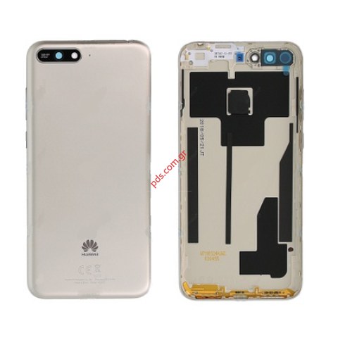 Γνήσιο καπάκι μπαταρίας Gold Huawei Y6 2018 (ATU-L21) σε χρυσό χρώμα