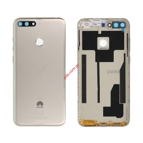 Γνήσιο καπάκι μπαταρίας Gold Huawei Y6 2018 PRIME (ATU-L22) σε χρυσό χρώμα Γνήσιο καπάκι μπαταρίας Gold Huawei Y6 2018 PRIME (ATU-L22) σε χρυσό χρώμα