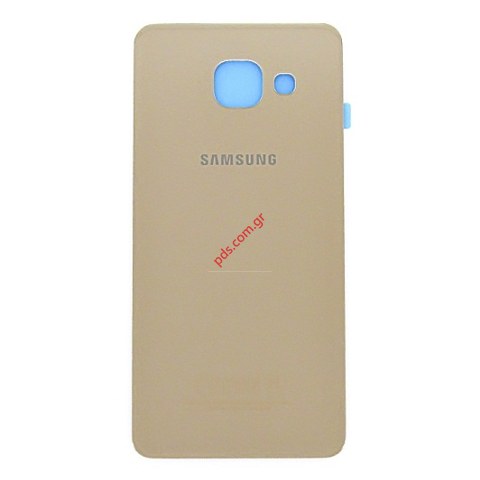Γνήσιο καπάκι μπαταρίας Gold Samsung SM-A310F Galaxy A3 2016 σε χρυσό χρώμα