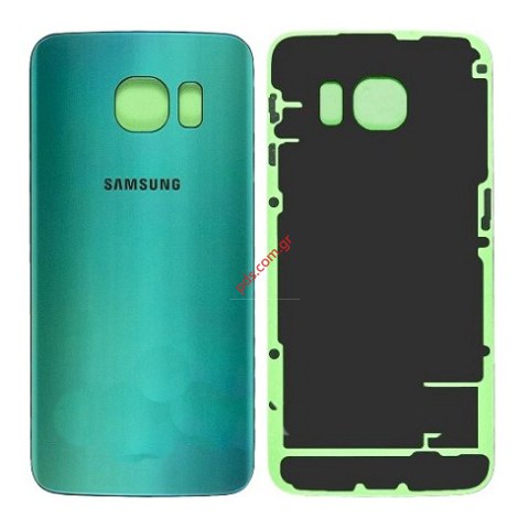 Γνήσιο καπάκι μπαταρίας Green Samsung Galaxy S6 Edge SM-G925F σε πράσινο χρώμα Γνήσιο καπάκι μπαταρίας Green Samsung Galaxy S6 Edge SM-G925F σε πράσινο χρώμα