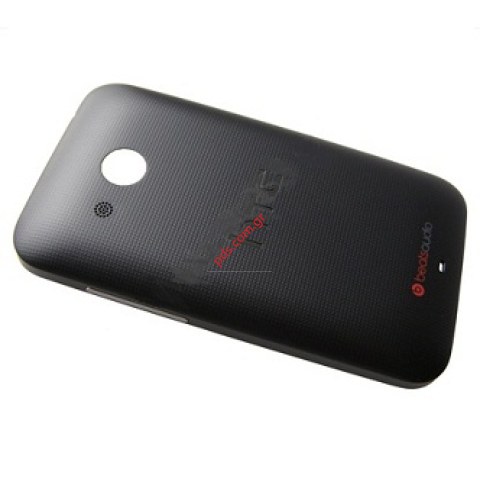 Γνήσιο καπάκι μπαταρίας HTC Desire 200 Black σε μαύρο χρώμα
