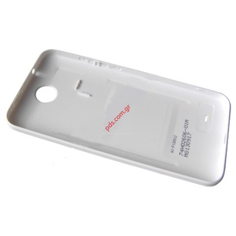 Γνήσιο καπάκι μπαταρίας HTC Desire 300 White σε λευκό χρώμα
