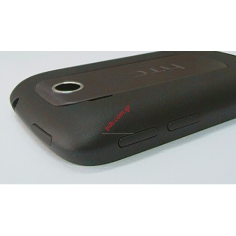 Γνήσιο καπάκι μπαταρίας HTC Explorer A310e (SOFT) σε μαύρο χρώμα με το κάλυμα power on/off και volume