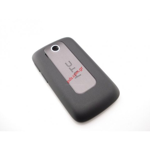 Γνήσιο καπάκι μπαταρίας HTC Explorer A310e (SOFT) σε μαύρο χρώμα με το κάλυμα power on/off και volume