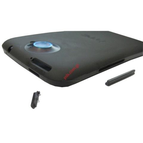 Γνήσιο καπάκι μπαταρίας HTC ONE X G23 Brown σε μαύρο χρώμα