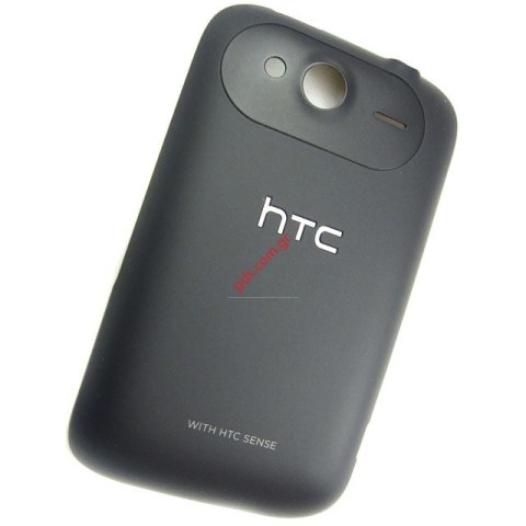 Γνήσιο καπάκι μπαταρίας HTC Wildfire S (G13) σε μαύρο χρώμα