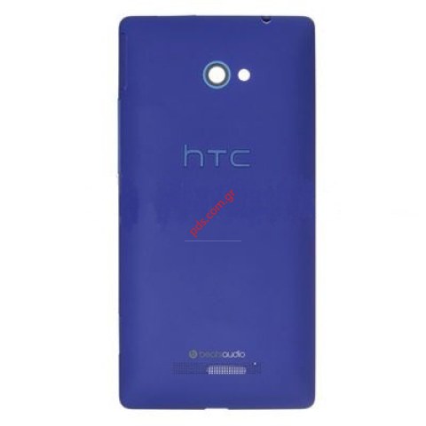 Γνήσιο καπάκι μπαταρίας HTC Windows Phone 8X, C620e Blue σε μπλέ χρώμα