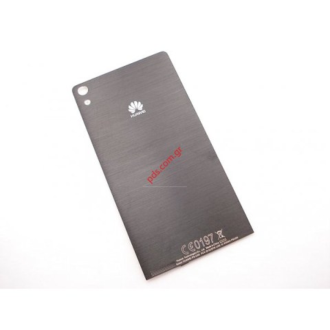 Original battery cover Huawei Ascend P6 Black 