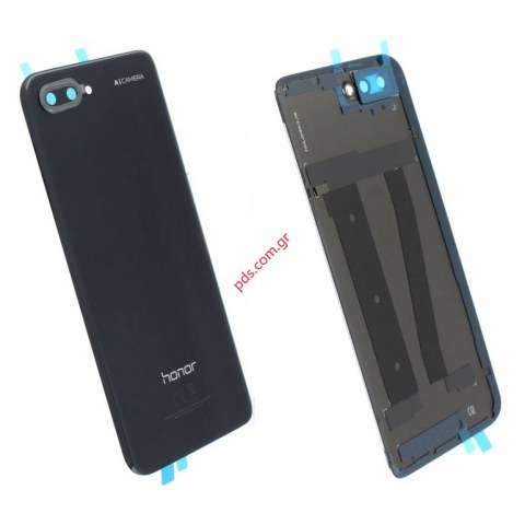 Γνήσιο καπάκι μπαταρίας Huawei Honor 10 (COL-L29) Dual Midnight Black σε μαύρο χρώμα