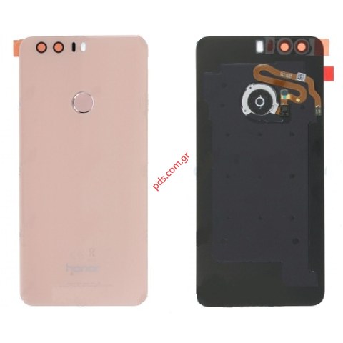 Γνήσιο καπάκι μπαταρίας Huawei Honor 8 Pink (with fingerprint sensor) σε ροζ χρώμα Γνήσιο καπάκι μπαταρίας Huawei Honor 8 Pink (with fingerprint sensor) σε ροζ χρώμα