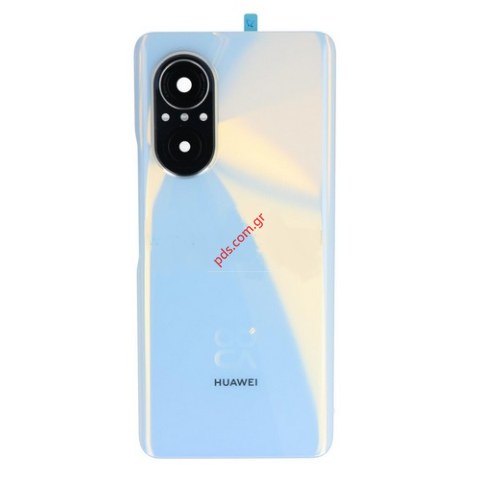 Γνήσιο καπάκι μπαταρίας Huawei Nova 9 SE (JLN-LX1) White Pearl Crystal σε λευκό χρώμα Bulk