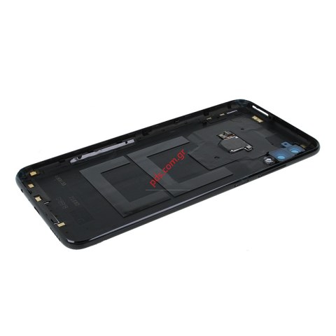 Γνήσιο καπάκι μπαταρίας Huawei P Smart 2019 Black (POT-LX3, POT-LX1, POT-AL00) σε μαύρο χρώμα με finger touch sensor (ORIGINAL COMPLETE)