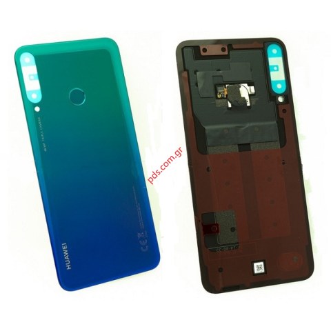 Γνήσιο καπάκι μπαταρίας Huawei P40 Lite E (ART-L29) Aurora Blue σε μπλέ χρώμα ORIGINAL Γνήσιο καπάκι μπαταρίας Huawei P40 Lite E (ART-L29) Aurora Blue σε μπλέ χρώμα ORIGINAL
