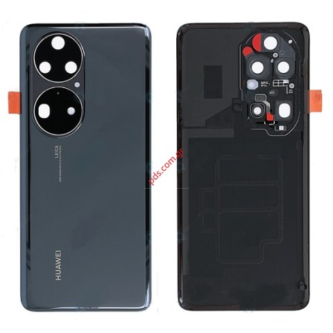 Γνήσιο καπάκι μπαταρίας Huawei P50 Pro (JAD-AL50 JAD-LX9) Golden black Bulk