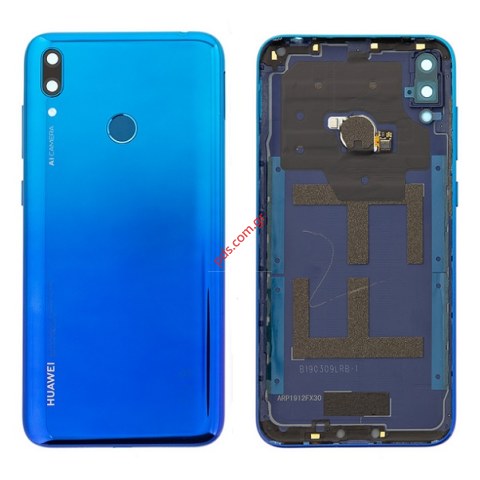 Γνήσιο καπάκι μπαταρίας Huawei Y7 2019 (DUB-LX1) Blue σε μπλέ χρώμα (EOL)