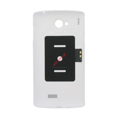 Γνήσιο καπάκι μπαταρίας LG D390N F60 White για το λευκό χρώμα