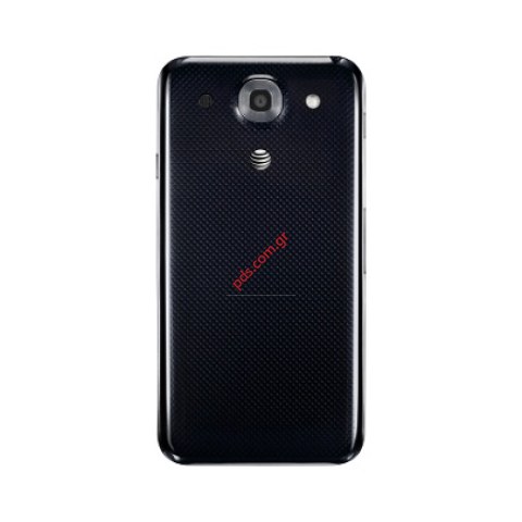 Γνήσιο καπάκι μπαταρίας LG E980 Optimus G Pro Black σε μαύρο χρώμα.