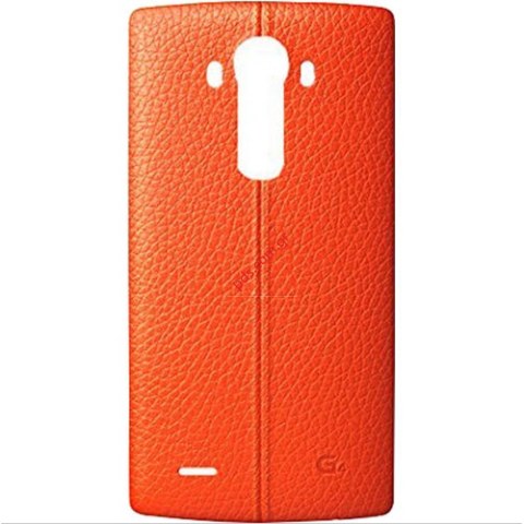 Γνήσιο καπάκι μπαταρίας LG G4 H815 Leather Orange σε πορτοκαλί χρώμα (Back Rear Cover) Γνήσιο καπάκι μπαταρίας LG G4 H815 Leather Orange σε πορτοκαλί χρώμα (Back Rear Cover)