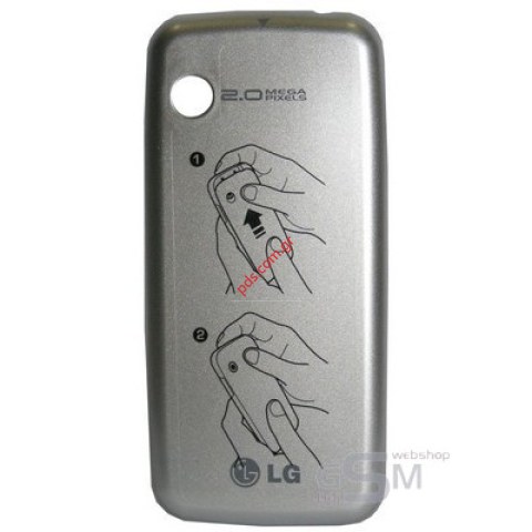 Original battery cover LG GS290 Silver grey Original battery cover LG GS290 Silver grey