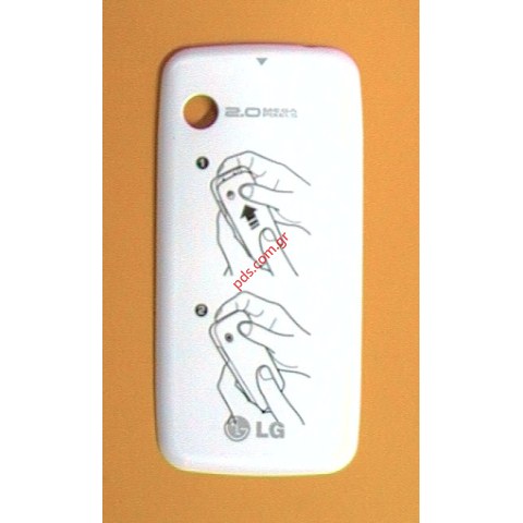 Original battery cover LG GS290 White Original battery cover LG GS290 White