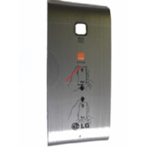 Original battery cover LG GT540 Optimus Silver Original battery cover LG GT540 Optimus Silver