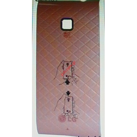 Original battery cover LG GT540 Pink Original battery cover LG GT540 Pink