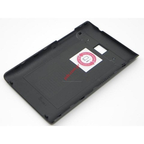 Original battery cover LG Optimus L3 E400 in black color