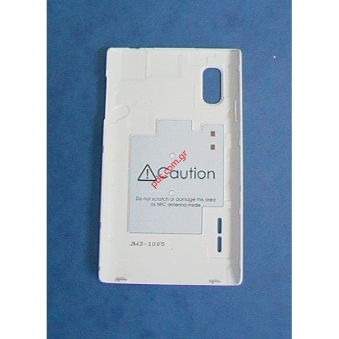 Original battery cover Optimus L5 E610 in white color