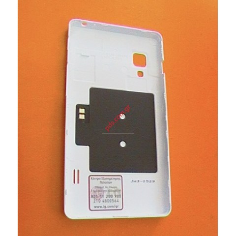 Γνήσιο καπάκι μπαταρίας LG Optimus L5 II E450 White σε λευκό χρώμα